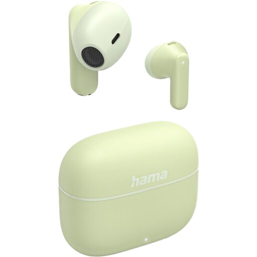 Casti HAMA Freedom Light II 221756, True Wireless, Bluetooth, In-Ear, Microfon, verde Casti HAMA Freedom Light II 221756, True Wireless, Bluetooth, In-Ear, Microfon, verde