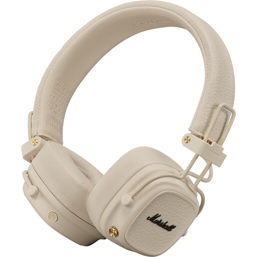 Casti MARSHALL Major V, Bluetooth, On-ear, Microfon, Incarcare Wireless, Crem Casti MARSHALL Major V, Bluetooth, On-ear, Microfon, Incarcare Wireless, Crem