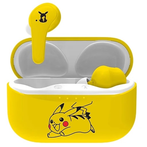 Casti pentru copii OTL Pokemon Pikachu, Bluetooth, In-ear, Microfon, galben Casti pentru copii OTL Pokemon Pikachu, Bluetooth, In-ear, Microfon, galben