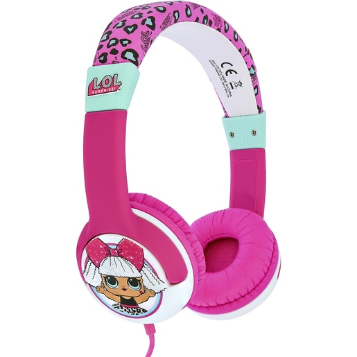Casti pentru copii OTL L.O.L Surprise My Diva, Cu fir, On-ear, roz Casti pentru copii OTL L.O.L Surprise My Diva, Cu fir, On-ear, roz