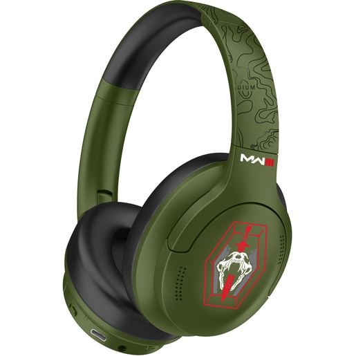 Casti pentru copii OTL Call of Duty, Bluetooth, On-ear, Microfon, verde Casti pentru copii OTL Call of Duty, Bluetooth, On-ear, Microfon, verde