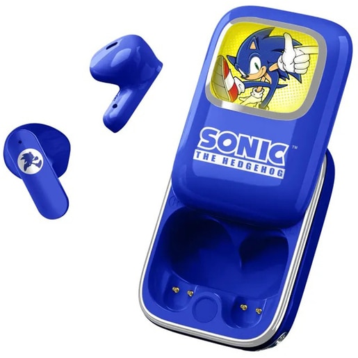 Casti pentru copii OTL Sonic The Hedgehog, Bluetooth, In-ear, Microfon, albastru Casti pentru copii OTL Sonic The Hedgehog, Bluetooth, In-ear, Microfon, albastru