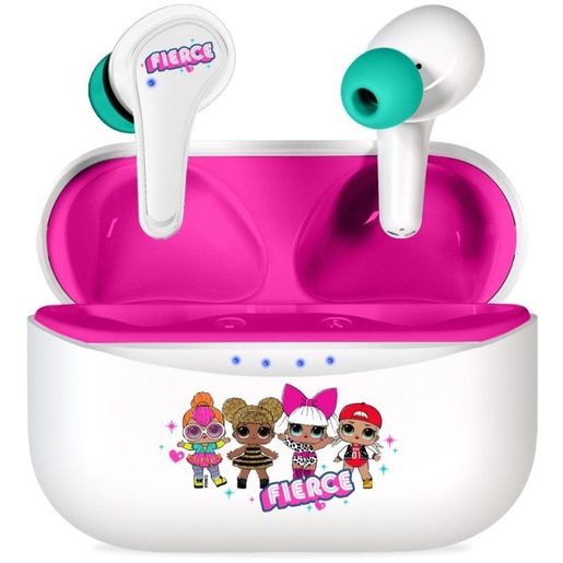 Casti pentru copii OTL L.O.L Surprise B.B Nation, Bluetooth, In-ear, Microfon, alb Casti pentru copii OTL L.O.L Surprise B.B Nation, Bluetooth, In-ear, Microfon, alb