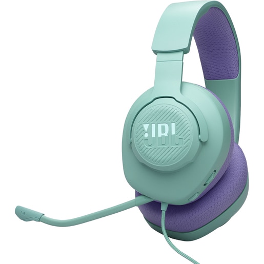 Casti Gaming JBL Quantum 100M2, multiplatforma, 3.5mm, turcoaz Casti Gaming JBL Quantum 100M2, multiplatforma, 3.5mm, turcoaz