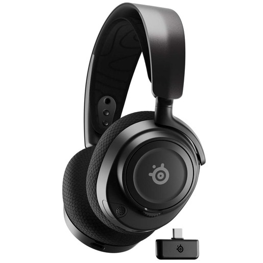 Casti Gaming Wireless STEELSERIES Arctis Nova 7, surround, multiplatforma, negru Casti Gaming Wireless STEELSERIES Arctis Nova 7, surround, multiplatforma, negru