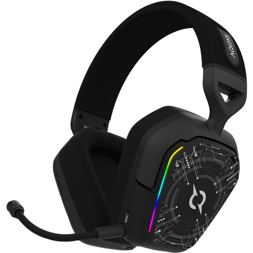 Casti Gaming Wireless AQIRYS Alnair, multiplatforma, 3D Stereo, Noise Cancelling, negru Casti Gaming Wireless AQIRYS Alnair, multiplatforma, 3D Stereo, Noise Cancelling, negru