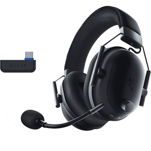 Casti gaming Wireless RAZER Blackshark V2 Pro PlayStation Licensed, 7.1 surround, multiplatforma, Black Casti gaming Wireless RAZER Blackshark V2 Pro PlayStation Licensed, 7.1 surround, multiplatforma, Black