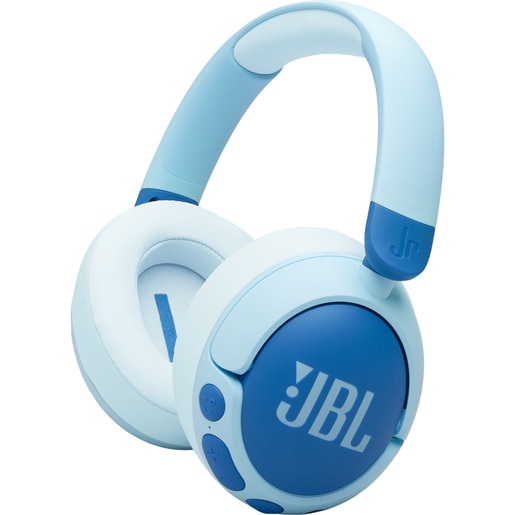 Casti pentru copii JBL JR470NC, Bluetooth, Over-ear, Microfon, Noise Cancelling, albastru Casti pentru copii JBL JR470NC, Bluetooth, Over-ear, Microfon, Noise Cancelling, albastru