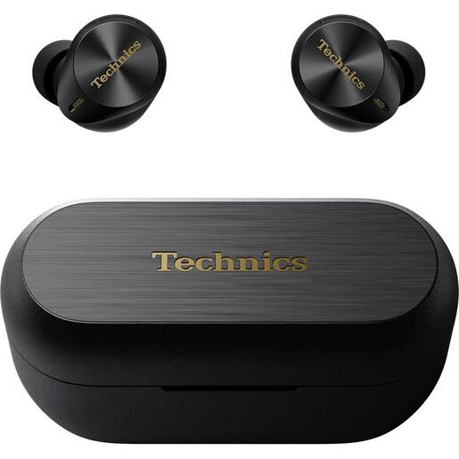 Casti TECHNICS EAH-AZ80E-K, True Wireless, Bluetooth, In-ear, Microfon, Noise Cancelling, Carcasa incarcare wireless, negru Casti TECHNICS EAH-AZ80E-K, True Wireless, Bluetooth, In-ear, Microfon, Noise Cancelling, Carcasa incarcare wireless, negru