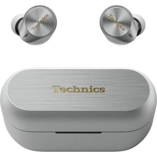 Casti TECHNICS EAH-AZ80E-S, True Wireless, Bluetooth, In-ear, Microfon, Noise Cancelling, Carcasa incarcare wireless, argintiu Casti TECHNICS EAH-AZ80E-S, True Wireless, Bluetooth, In-ear, Microfon, Noise Cancelling, Carcasa incarcare wireless, argintiu
