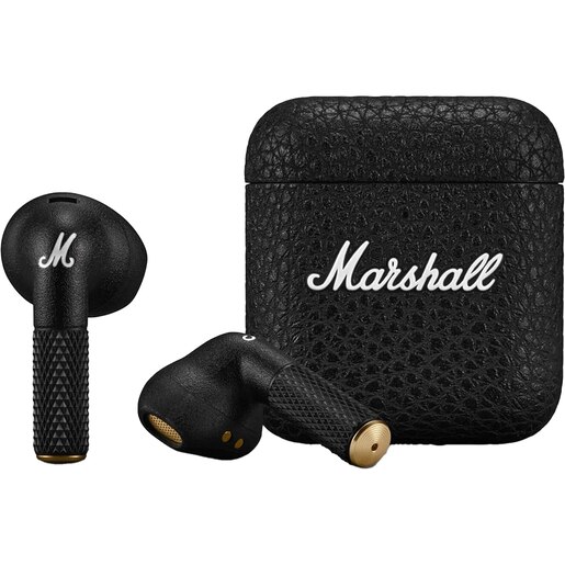 Casti MARSHALL Minor IV, True Wireless, Bluetooth, In-ear, Microfon, negru Casti MARSHALL Minor IV, True Wireless, Bluetooth, In-ear, Microfon, negru