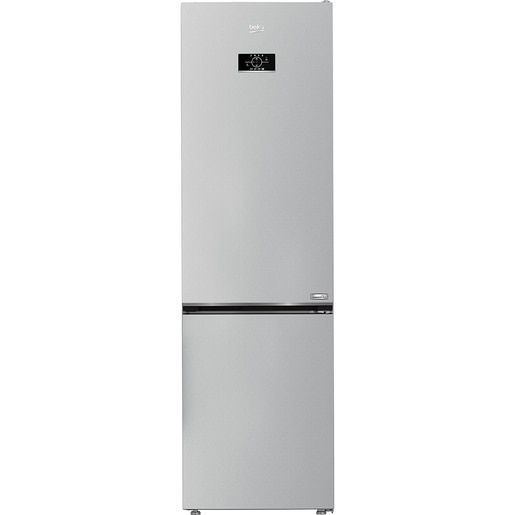 Combina frigorifica BEKO B3RCNA404HM, No Frost, 355 l, H 203.5 cm, Clasa E, gri lucios Combina frigorifica BEKO B3RCNA404HM, No Frost, 355 l, H 203.5 cm, Clasa E, gri lucios