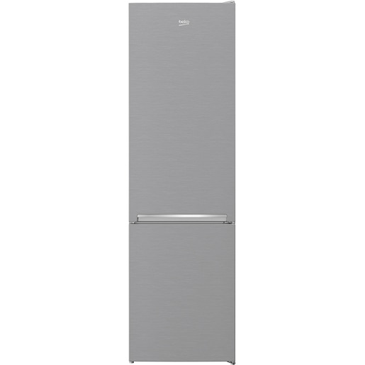 Combina frigorifica BEKO RCSA406K40XBN, 386 l, H 202.5 cm, Clasa E, argintiu Combina frigorifica BEKO RCSA406K40XBN, 386 l, H 202.5 cm, Clasa E, argintiu