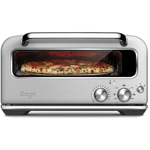 Cuptor pizza SAGE Pizzaiolo Smart SPZ820, 2250W, 7 programe, argintiu Cuptor pizza SAGE Pizzaiolo Smart SPZ820, 2250W, 7 programe, argintiu