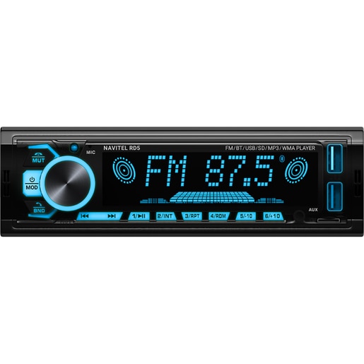 Player auto NAVITEL RD5, 4 X 50W, Bluetooth, USB, AUX Player auto NAVITEL RD5, 4 X 50W, Bluetooth, USB, AUX