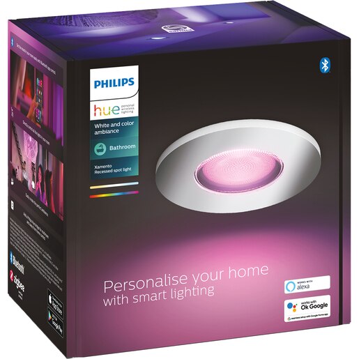 Spot LED Smart PHILIPS Hue Xamento, 5.7W, 350lm, Wi-Fi, alb Spot LED Smart PHILIPS Hue Xamento, 5.7W, 350lm, Wi-Fi, alb