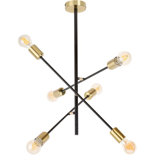 Pendul RABALUX Lanny, 15W, E27, Negru Pendul RABALUX Lanny, 15W, E27, Negru