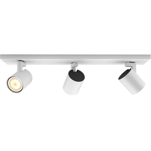 Proiector LED LED RGB PHILIPS HUE 8719514338388, 3 x 5W, 1050lm, Wi-Fi, Alb Proiector LED LED RGB PHILIPS HUE 8719514338388, 3 x 5W, 1050lm, Wi-Fi, Alb