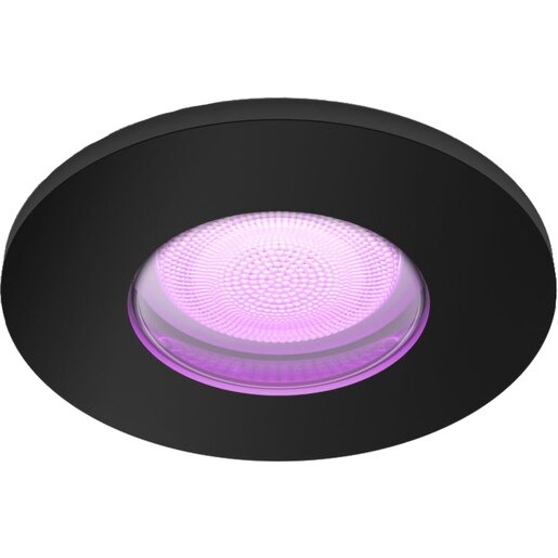 Spot LED smart PHILIPS HUE Xamento 8719514452138, 5.7W, 1050lm, IP44, RGB, negru Spot LED smart PHILIPS HUE Xamento 8719514452138, 5.7W, 1050lm, IP44, RGB, negru