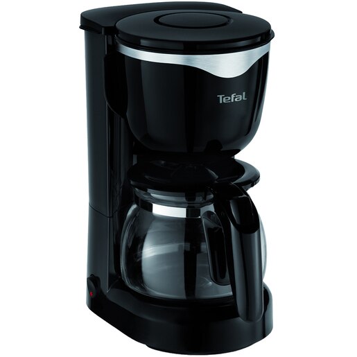 Cafetiera TEFAL Perfectta CM340811, 0.6l, 600W, 6 cesti, negru-argintiu Cafetiera TEFAL Perfectta CM340811, 0.6l, 600W, 6 cesti, negru-argintiu