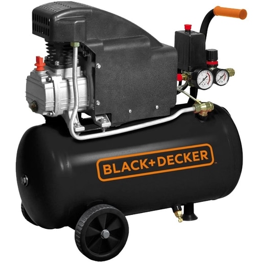 Compresor aer BLACK & DECKER BD 160/24, Electric, cu ulei, 24 litri, 1.5 CP, 8 Bar Compresor aer BLACK & DECKER BD 160/24, Electric, cu ulei, 24 litri, 1.5 CP, 8 Bar