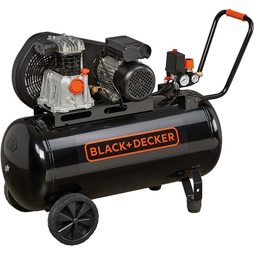 Compresor BLACK & DECKER BD 220/100-2M, cu ulei, 100 litri, 2 CP, 10 Bar Compresor BLACK & DECKER BD 220/100-2M, cu ulei, 100 litri, 2 CP, 10 Bar