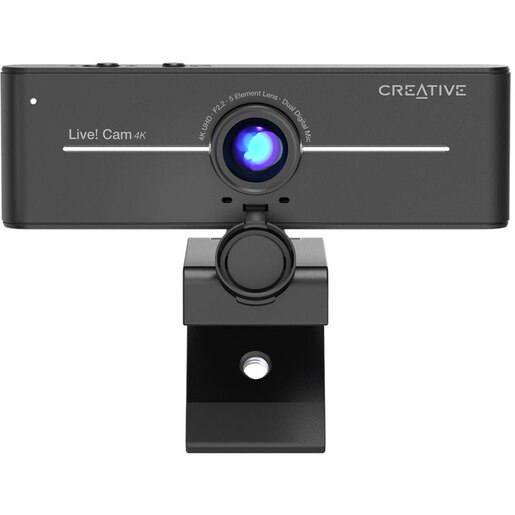Camera Web CREATIVE Live! Cam Sync, 4K UHD 3840 x 2160p, negru Camera Web CREATIVE Live! Cam Sync, 4K UHD 3840 x 2160p, negru