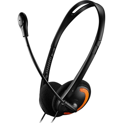 Casti PC CANYON HS-01, stereo, 3.5 mm, negru Casti PC CANYON HS-01, stereo, 3.5 mm, negru