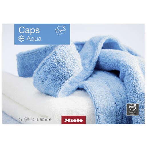 Pachet capsule balsam MIELE Aqua, 9 x 40ml Pachet capsule balsam MIELE Aqua, 9 x 40ml