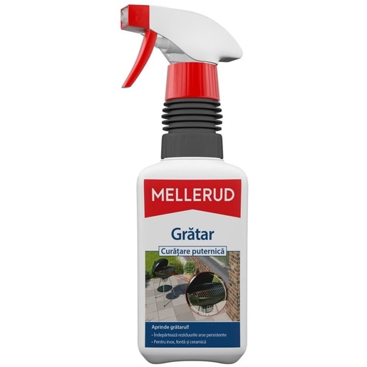 Desgresant pentru curatarea gratarelor MELLERUD, 500ml Desgresant pentru curatarea gratarelor MELLERUD, 500ml