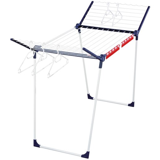 Uscator rufe LEIFHEIT Pegasus 200 Solid, alb/albastru Uscator rufe LEIFHEIT Pegasus 200 Solid, alb/albastru