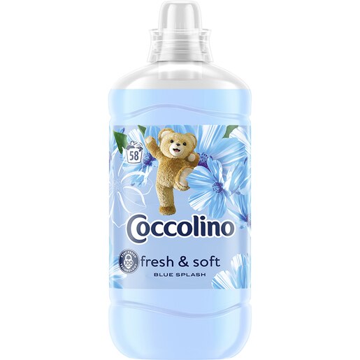 Balsam de rufe COCCOLINO Blue Splash, 1.45 l, 58 spalari Balsam de rufe COCCOLINO Blue Splash, 1.45 l, 58 spalari