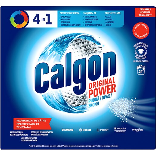 Pudra anticalcar CALGON, 2 kg Pudra anticalcar CALGON, 2 kg