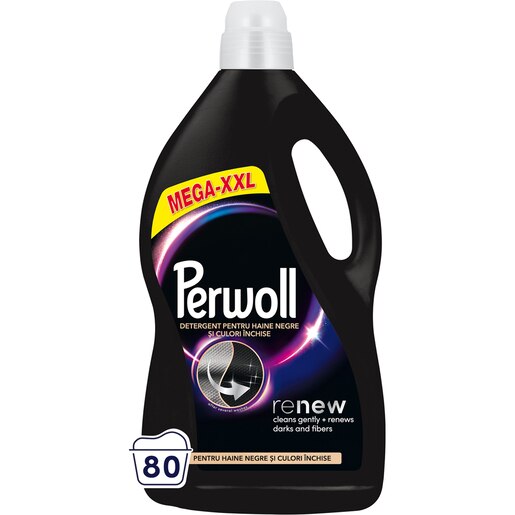Detergent lichid PERWOLL Renew Black, 4 l, 80 spalari Detergent lichid PERWOLL Renew Black, 4 l, 80 spalari