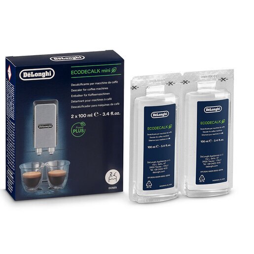 Decalcifiant pentru espressor DELONGHI ECODECALK2, 2 x 100ml Decalcifiant pentru espressor DELONGHI ECODECALK2, 2 x 100ml