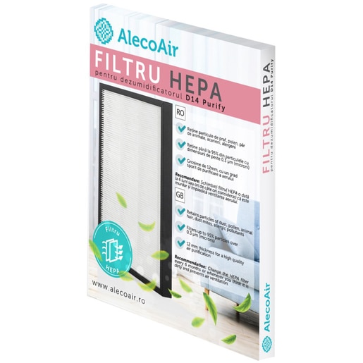 Filtru HEPA pentru ALECOAIR D14 Purify Filtru HEPA pentru ALECOAIR D14 Purify