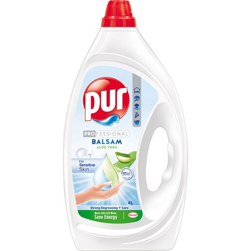 Detergent de vase PUR Balsam Aloe Vera, 4 l Detergent de vase PUR Balsam Aloe Vera, 4 l