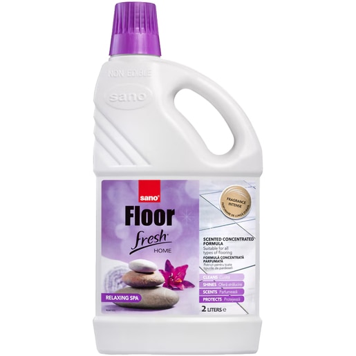 Detergent pentru pardoseala SANO Floor Fresh Home, Relaxing Spa, 2L Detergent pentru pardoseala SANO Floor Fresh Home, Relaxing Spa, 2L