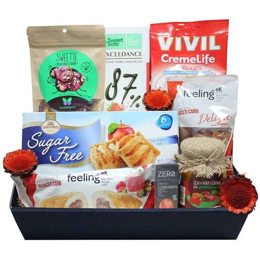 Cos cadou LUXURY BASKETS Sugar Free Multicolor 9SFM Cos cadou LUXURY BASKETS Sugar Free Multicolor 9SFM