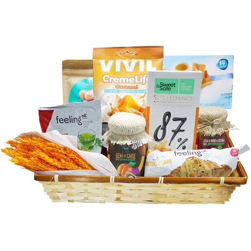 Cos cadou LUXURY BASKETS Sugar Free Orange 9SFO Cos cadou LUXURY BASKETS Sugar Free Orange 9SFO