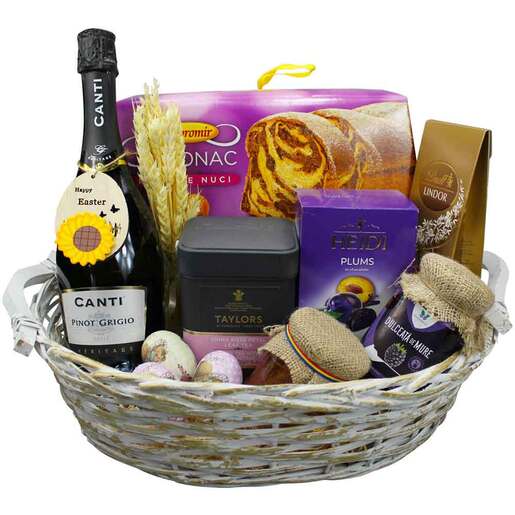 Cos cadou LUXURY BASKETS Bunatati Paste 8BP Cos cadou LUXURY BASKETS Bunatati Paste 8BP