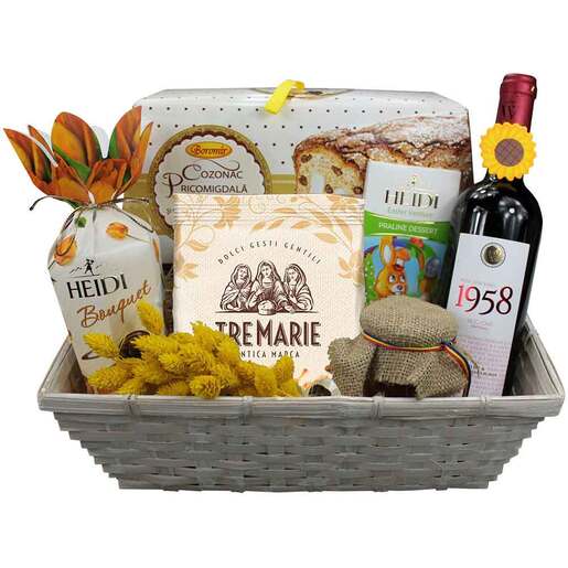 Cos cadou LUXURY BASKETS Sun Flower 7SF Cos cadou LUXURY BASKETS Sun Flower 7SF