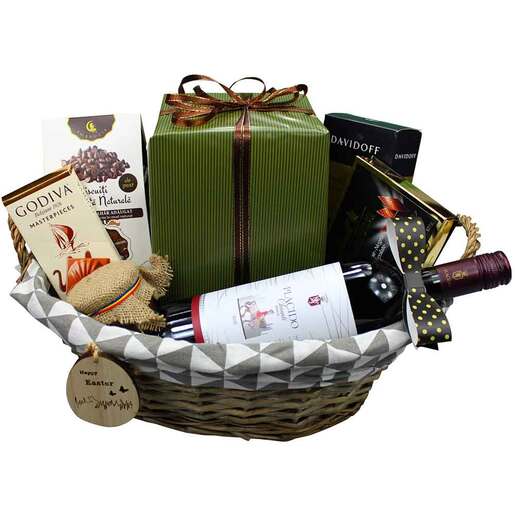 Cos cadou LUXURY BASKETS Green Basket 8GB Cos cadou LUXURY BASKETS Green Basket 8GB