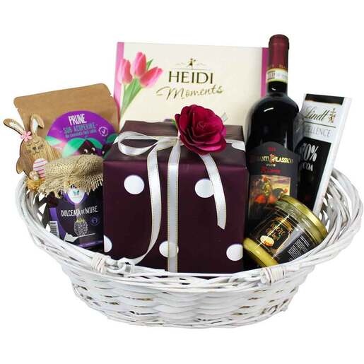 Cos cadou LUXURY BASKETS Gourmet Special Easter 8GSE Cos cadou LUXURY BASKETS Gourmet Special Easter 8GSE