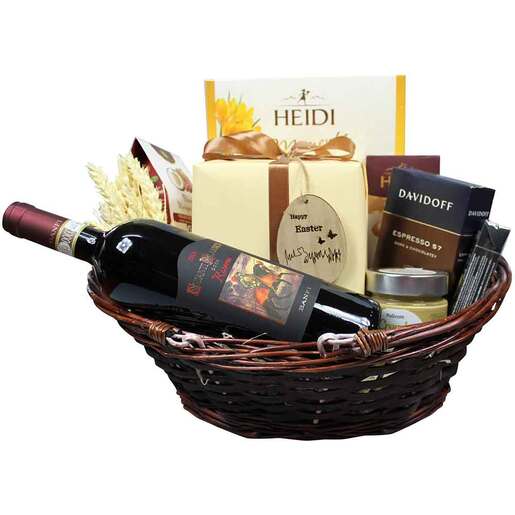 Cos cadou LUXURY BASKETS Special Banfi Easter 9SBE Cos cadou LUXURY BASKETS Special Banfi Easter 9SBE