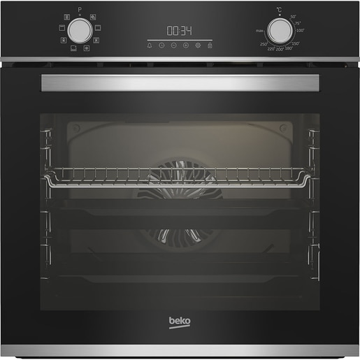 Cuptor incorporabil BEKO BBIM13300XM, Electric, Autocuratare SteamShine, 72 l, Clasa A, negru Cuptor incorporabil BEKO BBIM13300XM, Electric, Autocuratare SteamShine, 72 l, Clasa A, negru