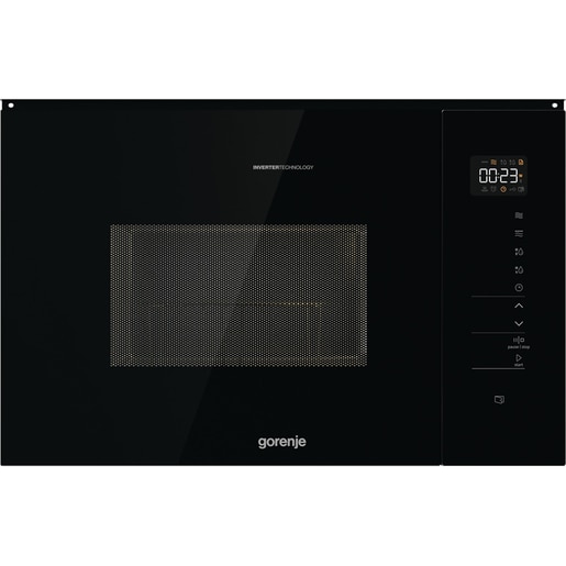 Cuptor cu microunde incorporabil GORENJE BMI251SG3BG, 25l, 900W, Grill, negru Cuptor cu microunde incorporabil GORENJE BMI251SG3BG, 25l, 900W, Grill, negru