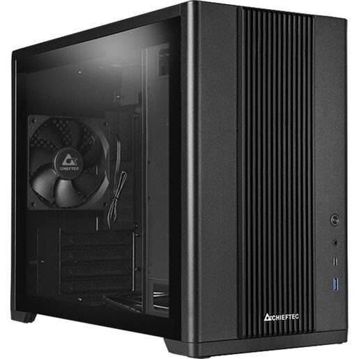 Carcasa CHIEFTEC Uni Mini BX-10B-OP, USB Type C, fara sursa, negru Carcasa CHIEFTEC Uni Mini BX-10B-OP, USB Type C, fara sursa, negru