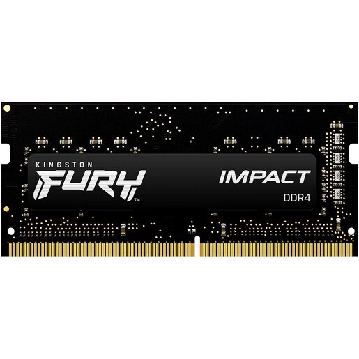 Memorie laptop KINGSTON Fury Impact Black, 16GB DDR4, 3200MHz, CL20, KF432S20IB/16 Memorie laptop KINGSTON Fury Impact Black, 16GB DDR4, 3200MHz, CL20, KF432S20IB/16