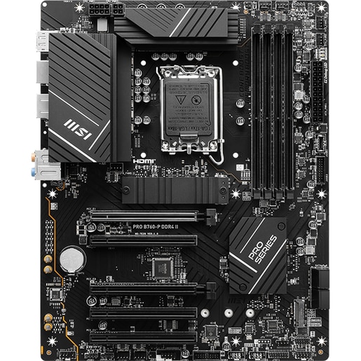 Placa de baza MSI PRO B760-P DDR4 II, Socket 1700, ATX Placa de baza MSI PRO B760-P DDR4 II, Socket 1700, ATX